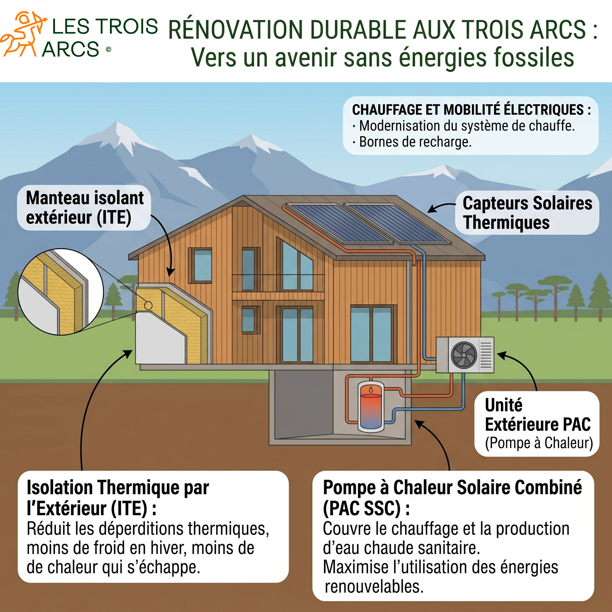 Moins de gaz, plus d’électricité : la France accélère sa transition énergétique.