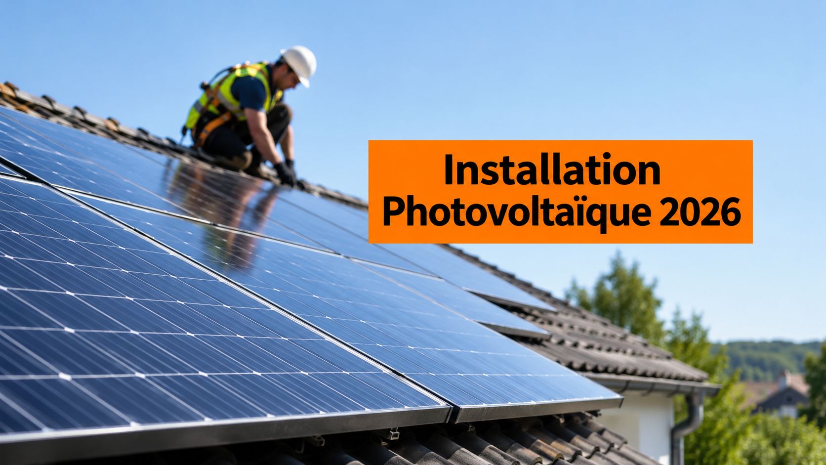 Installation de panneaux solaires photovoltaïques en 2026